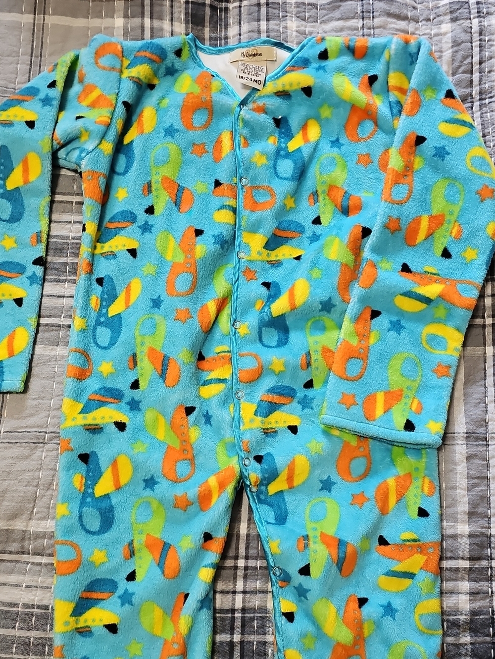 My Blankee One Piece Snap Up Pajamas